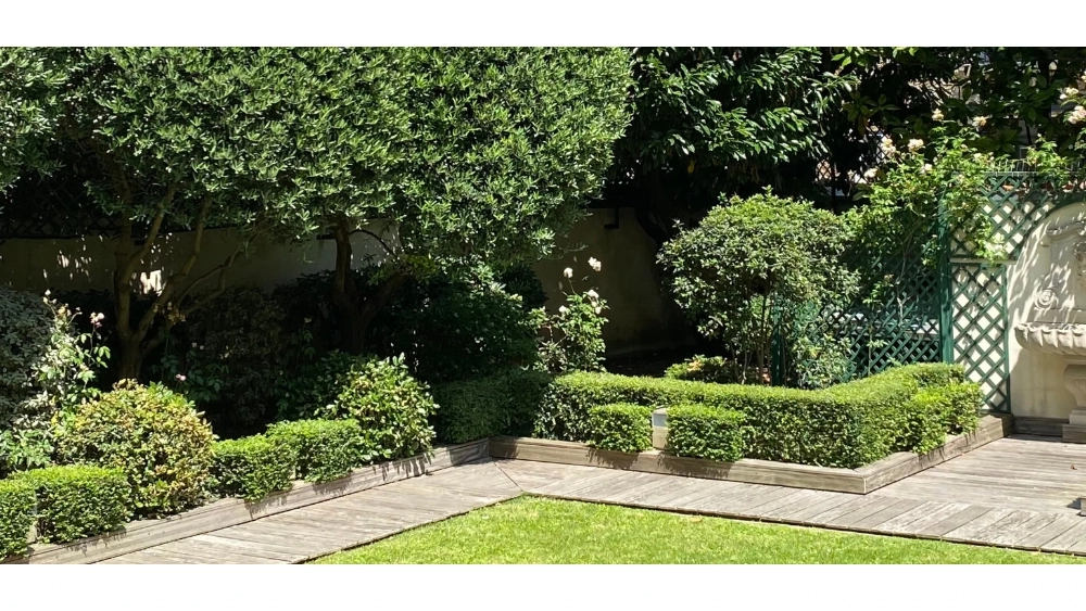 Banniere jardin