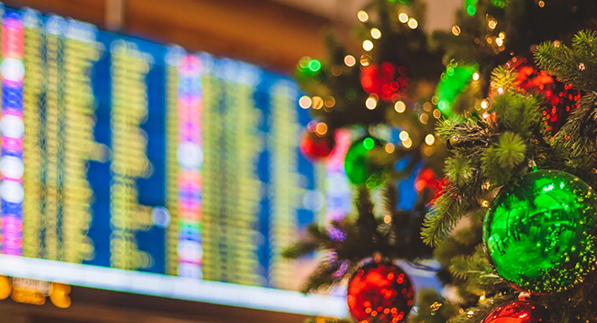 Aménagement intérieur et décoration de Noël en entreprise