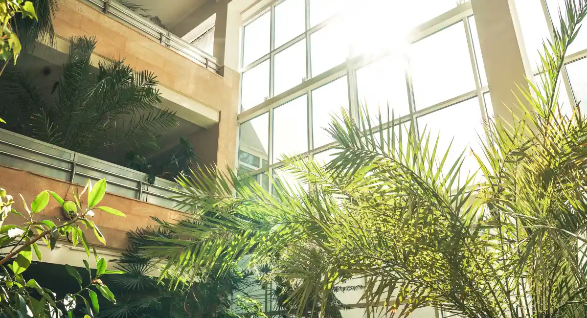 Biophilie : gare d'Atocha à Madrid 