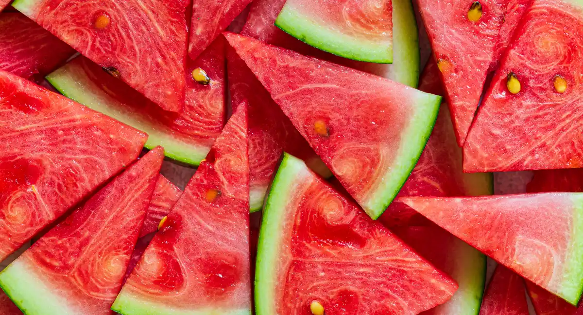 Les produits de l'été : la pastèque