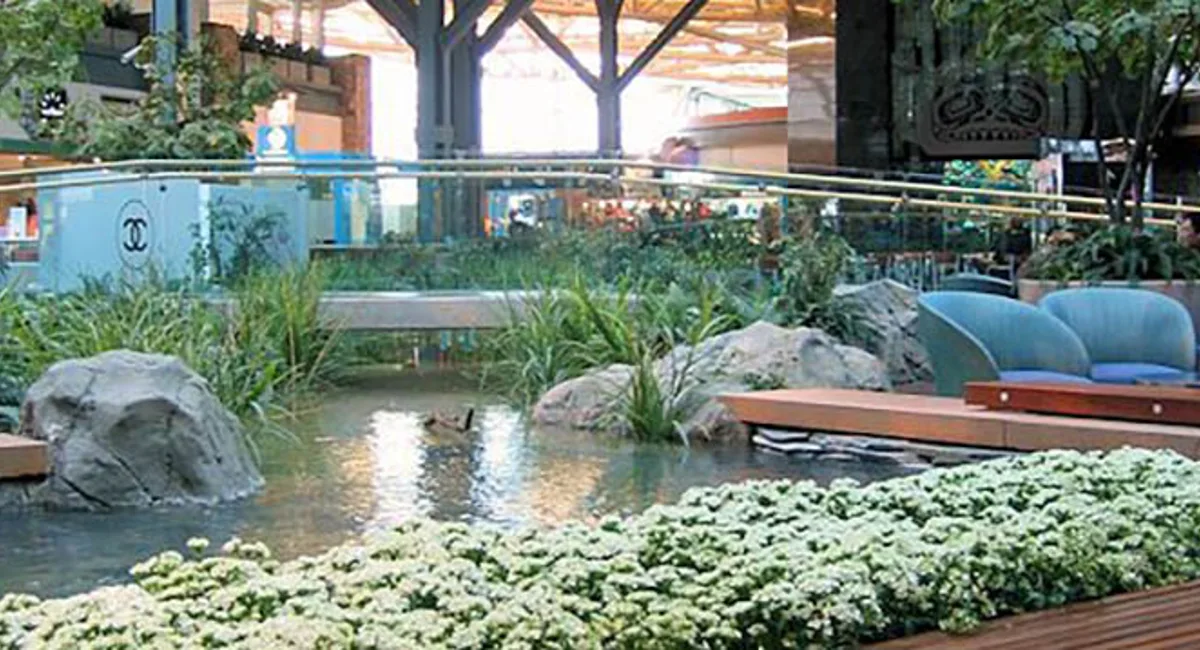 Salon d'attente aéroport de Vancouver